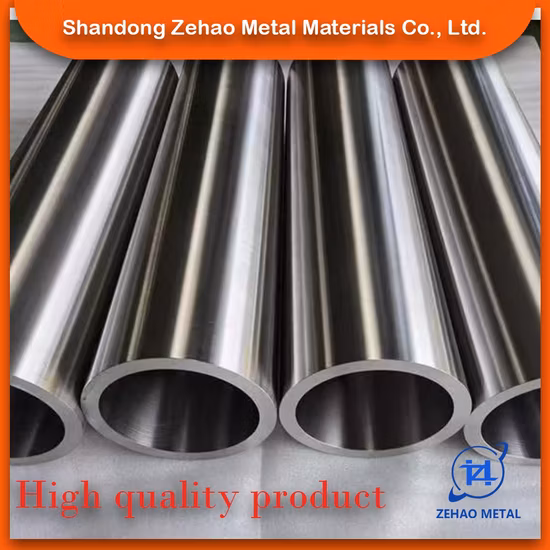 ASTM B861 Gr9 Titanium Alloy Pipes & Tubes for Bolier